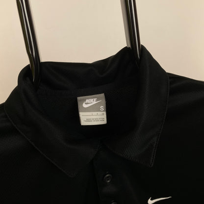 00s Nike Golf Polo Shirt T-Shirt Black Small