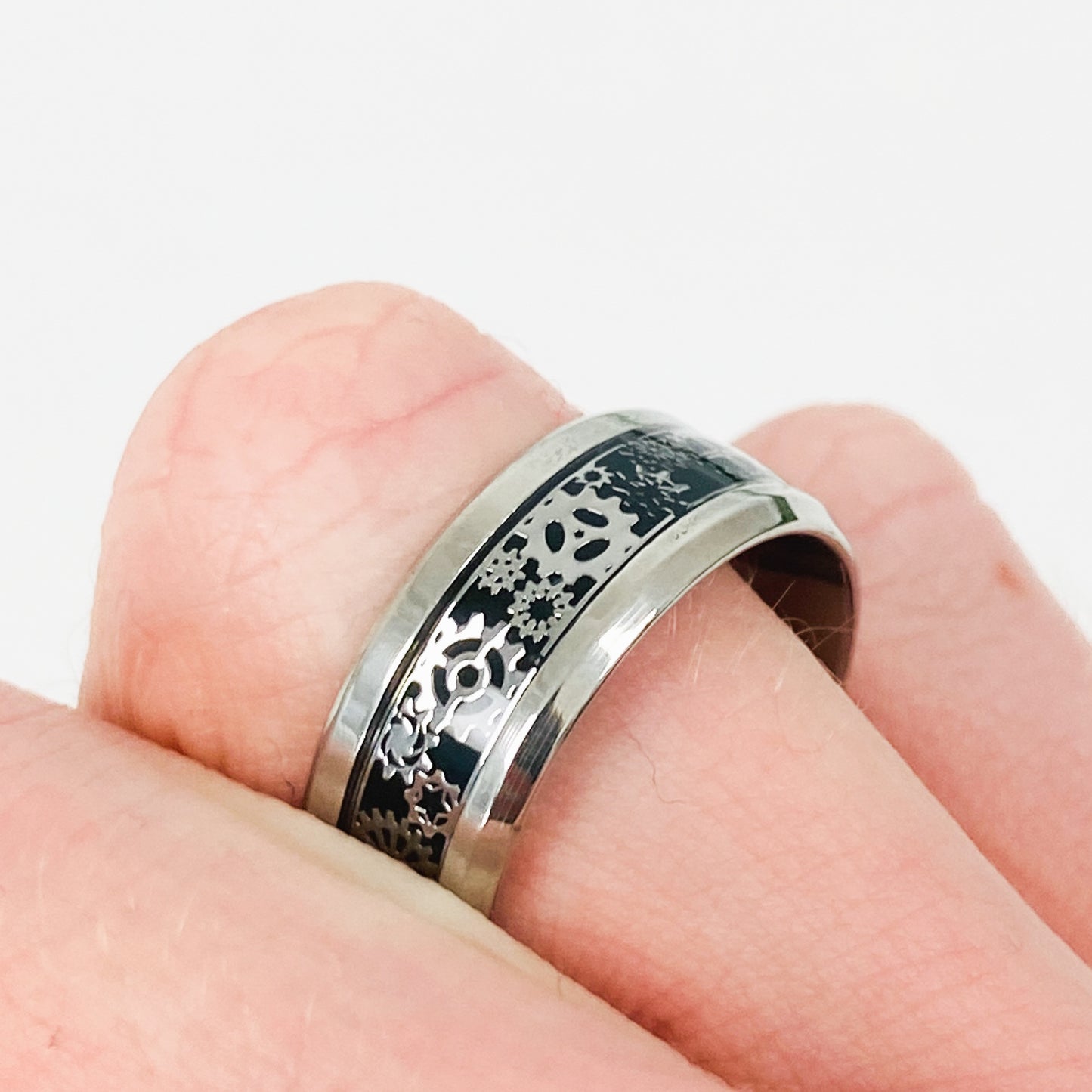 Vintage Cog Band Ring