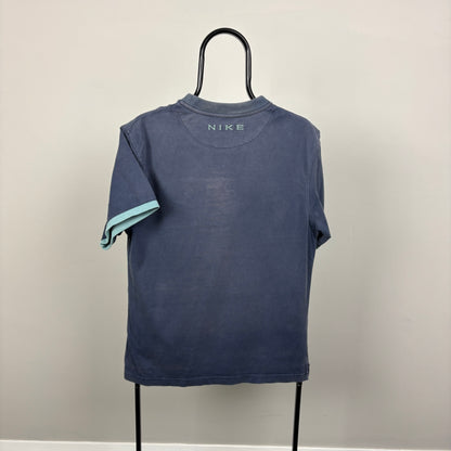 90s Nike T-Shirt Blue Small