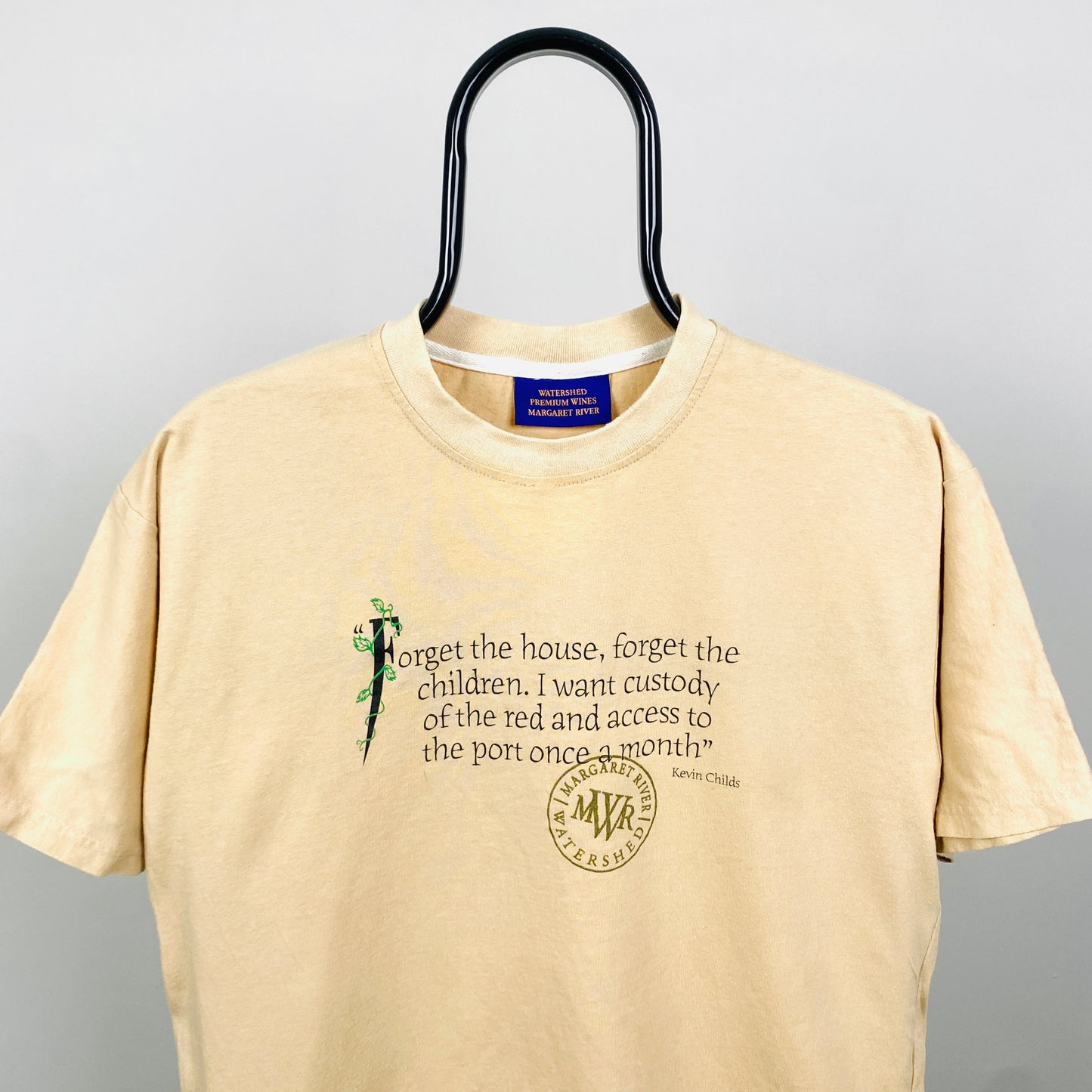 90s Vineyard T-Shirt Brown Medium