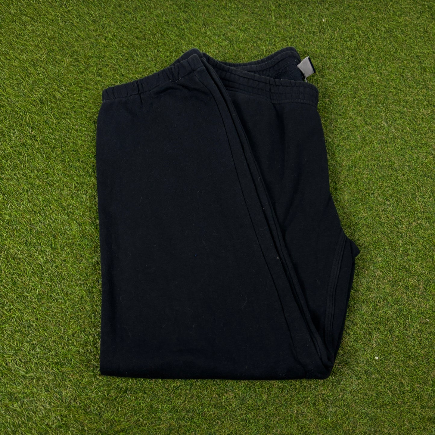 00s Nike Wide Leg Cotton Joggers Blue Large