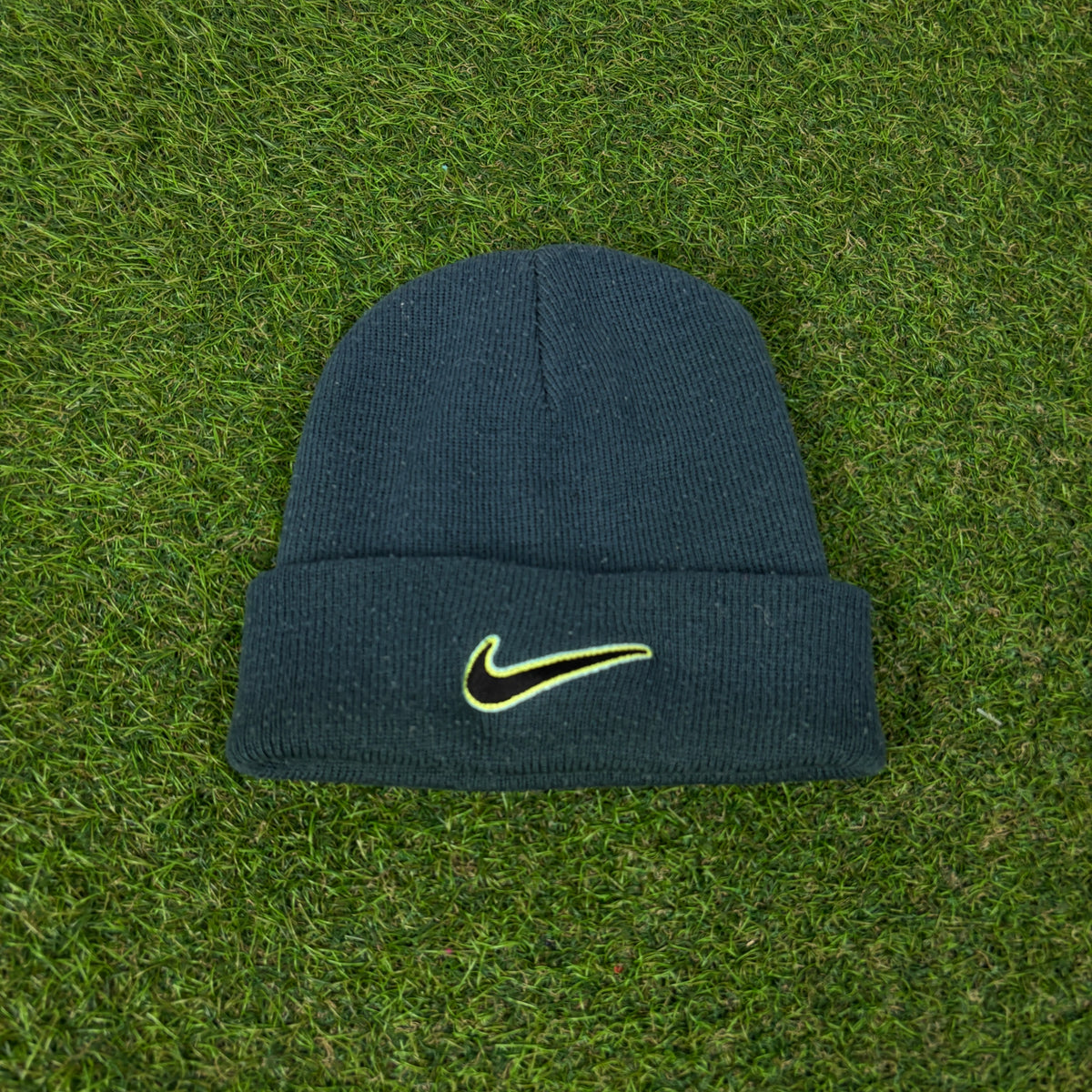 90s Nike Beanie Hat Green