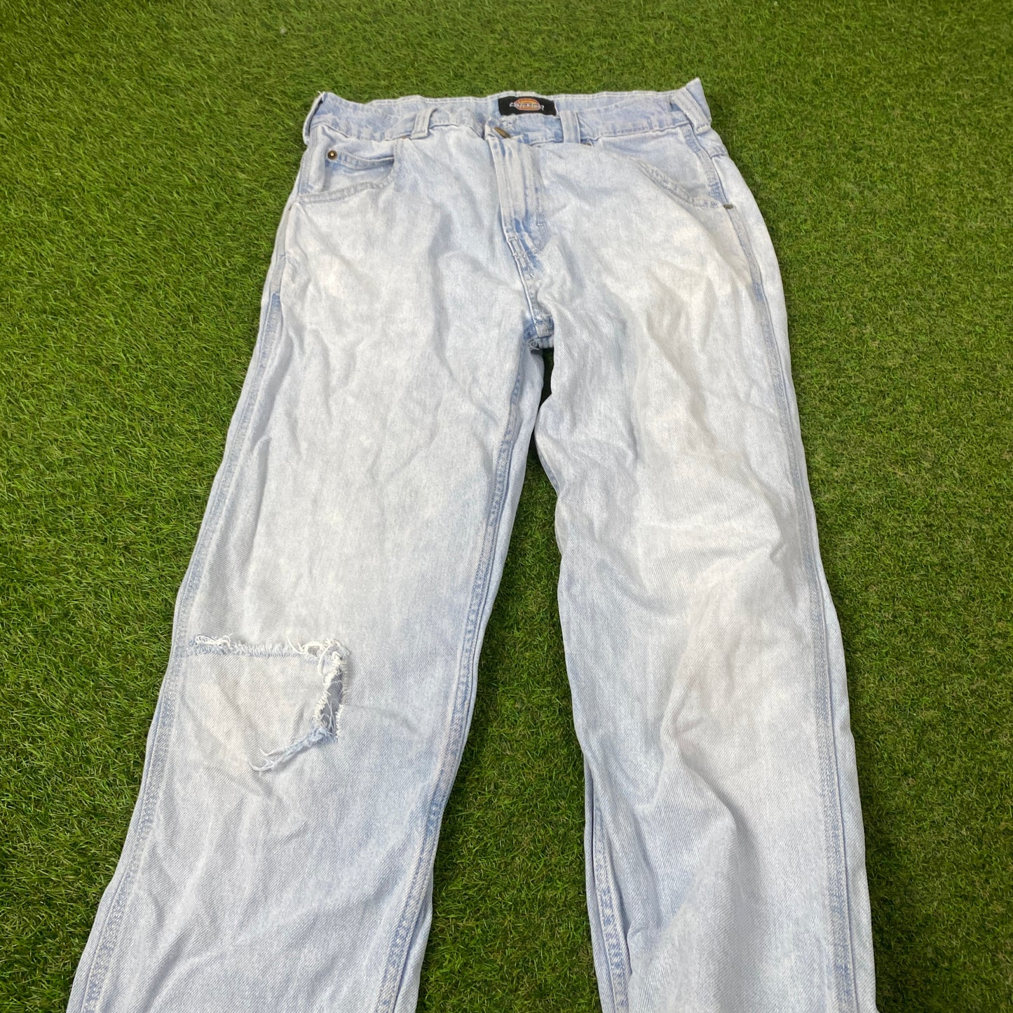 00s Dickies Denim Jeans Joggers Blue Medium 30x32