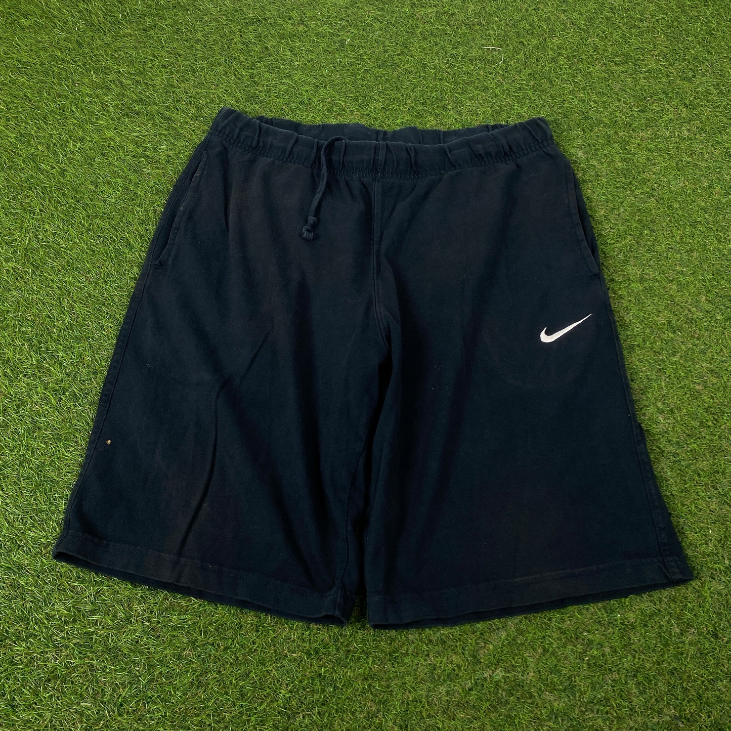 00s Nike Cotton Shorts Blue Large
