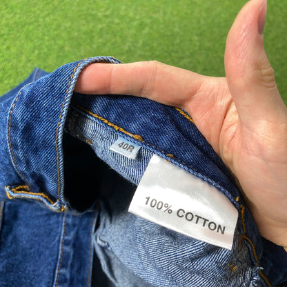 00s Dickies Denim Jeans Joggers Blue XL 40R