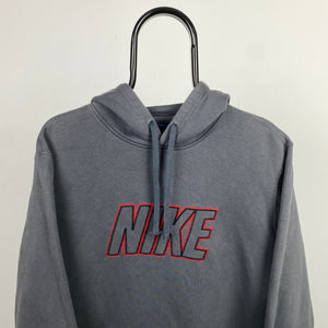 00s Nike Hoodie Grey Medium