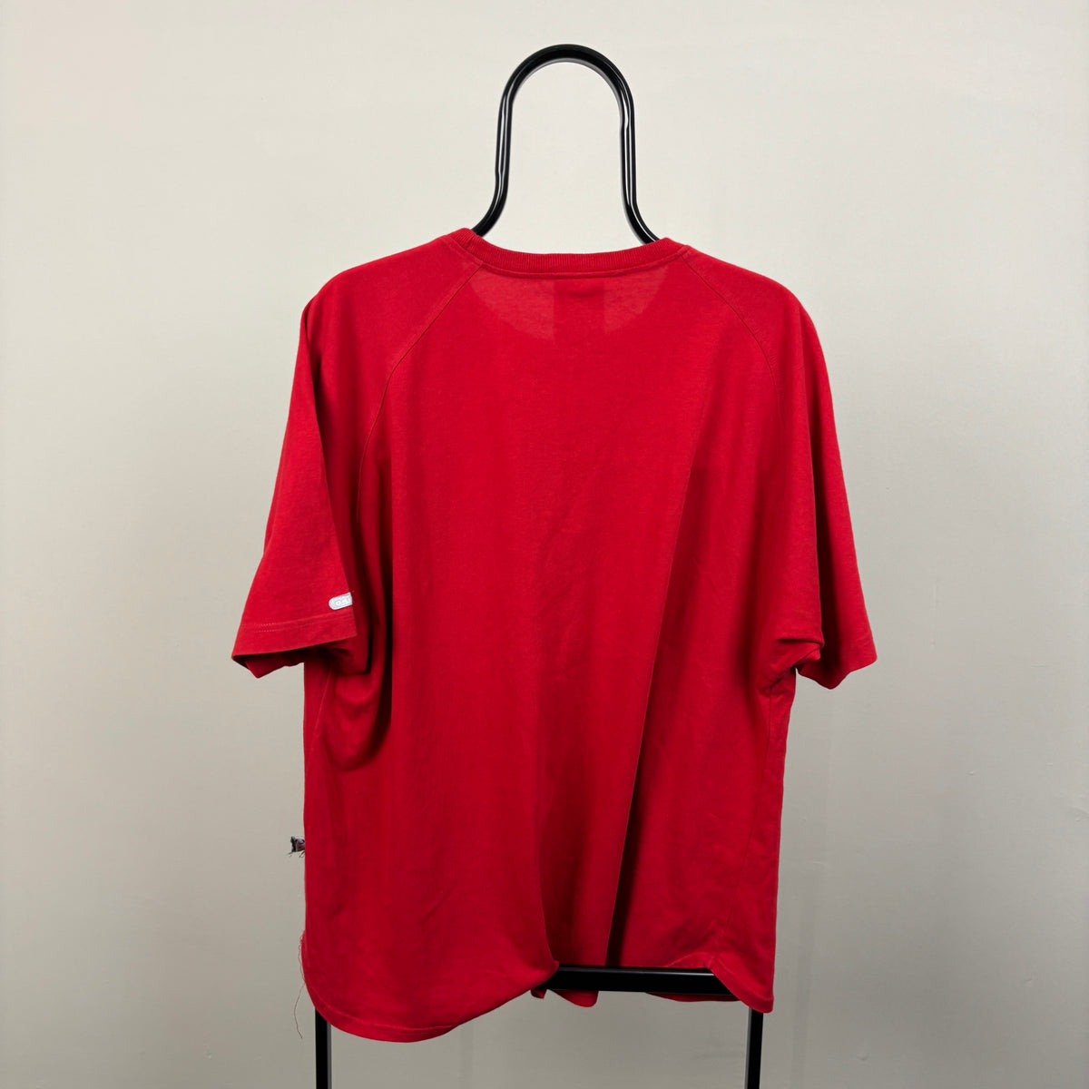 00s Nike Manchester United T-Shirt Red Large