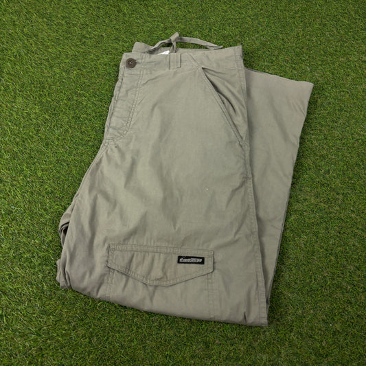 00s Nike ACG Cargo Joggers Green Large