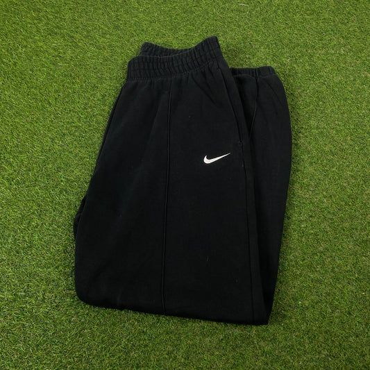00s Nike Wide Leg Cotton Joggers Black Large