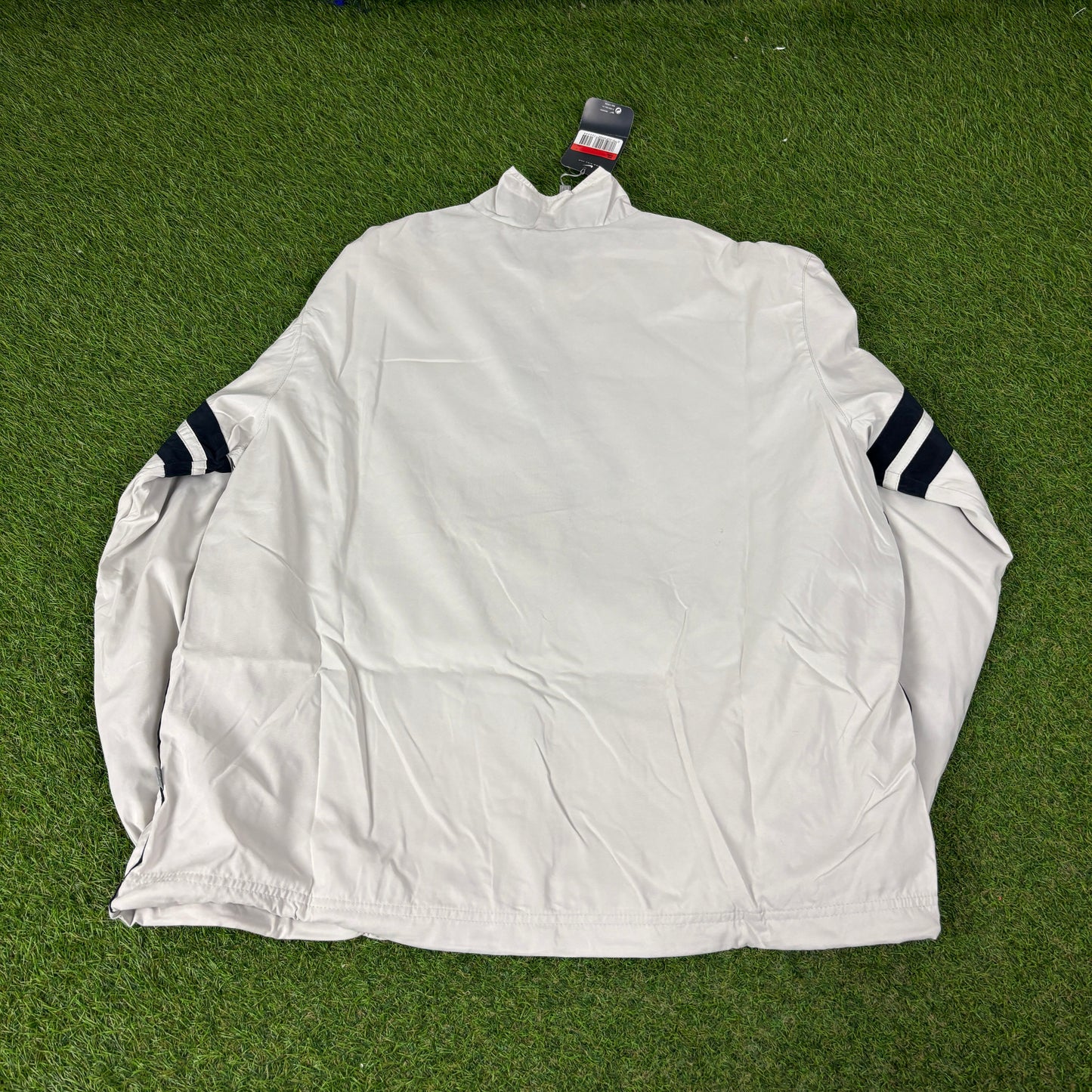 00s Nike Court Piping Tracksuit Jacket + Joggers Set Brown Large