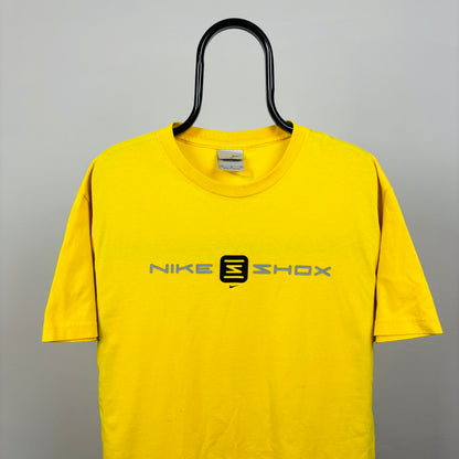00s Nike Shox T-Shirt Yellow Medium