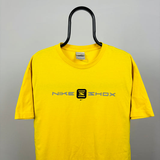 00s Nike Shox T-Shirt Yellow Medium