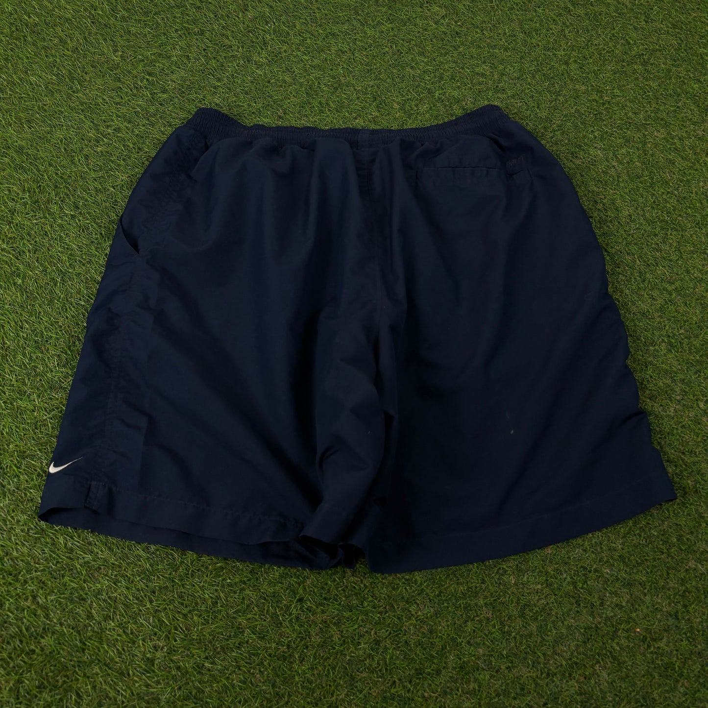00s Nike Court Tennis Shorts Blue Large