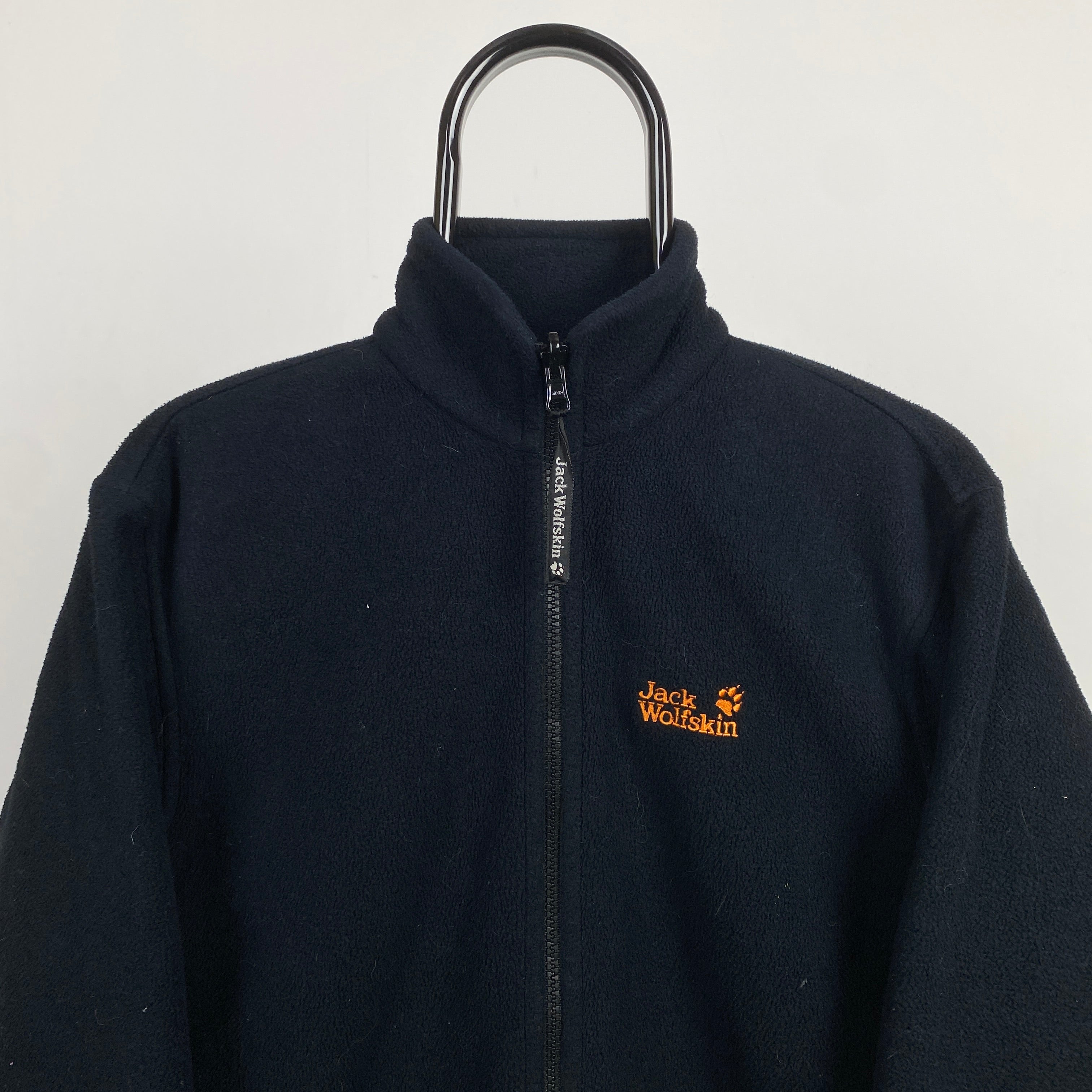 Jack wolfskin cheap black fleece