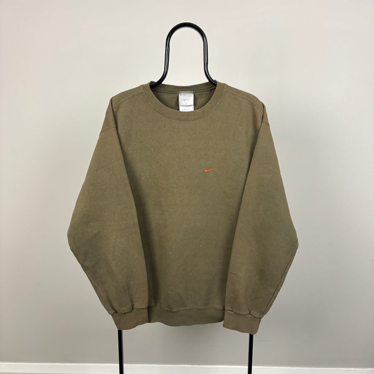 90s Nike Sweatshirt Green Large