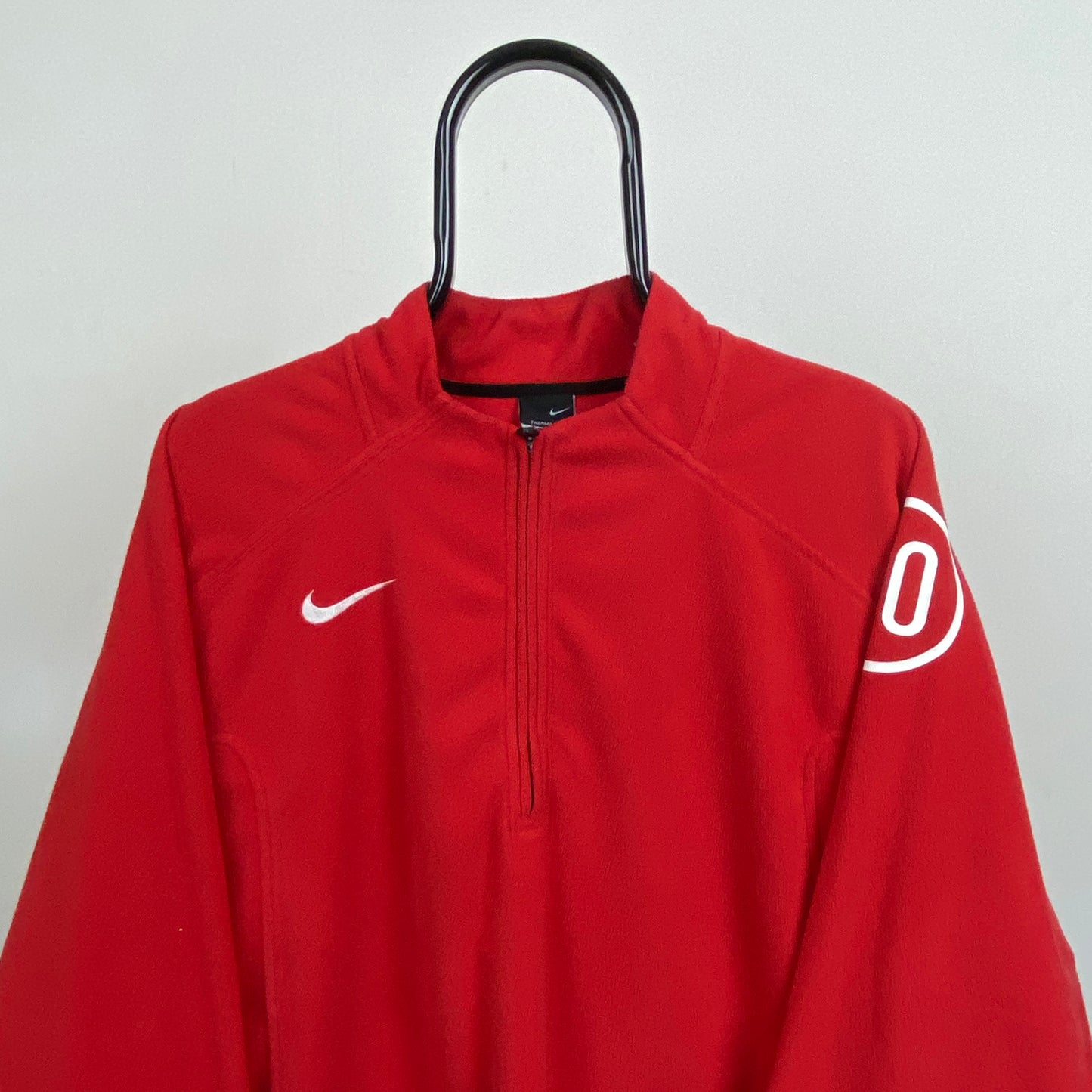 00s Nike T90 Fleece Sweatshirt Red XL