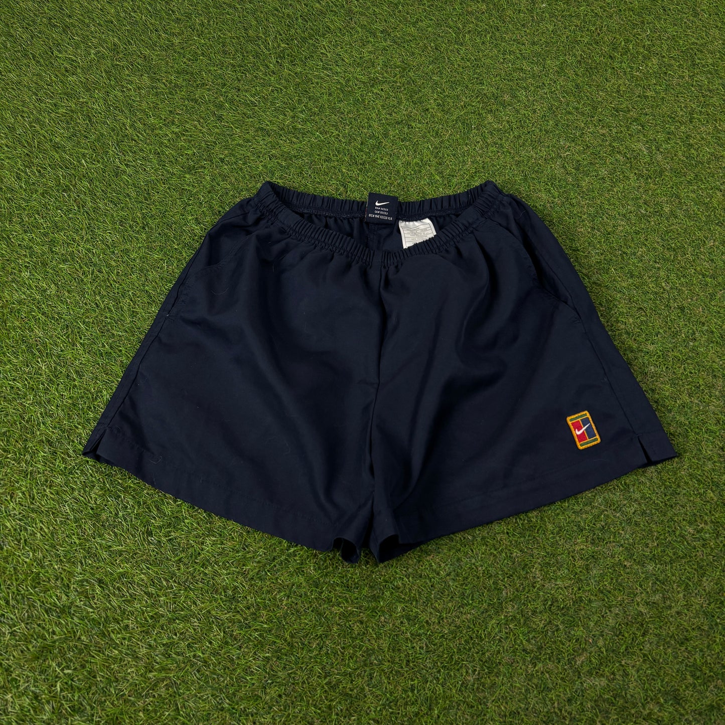 90s Nike Challenge Court Shorts Blue Small