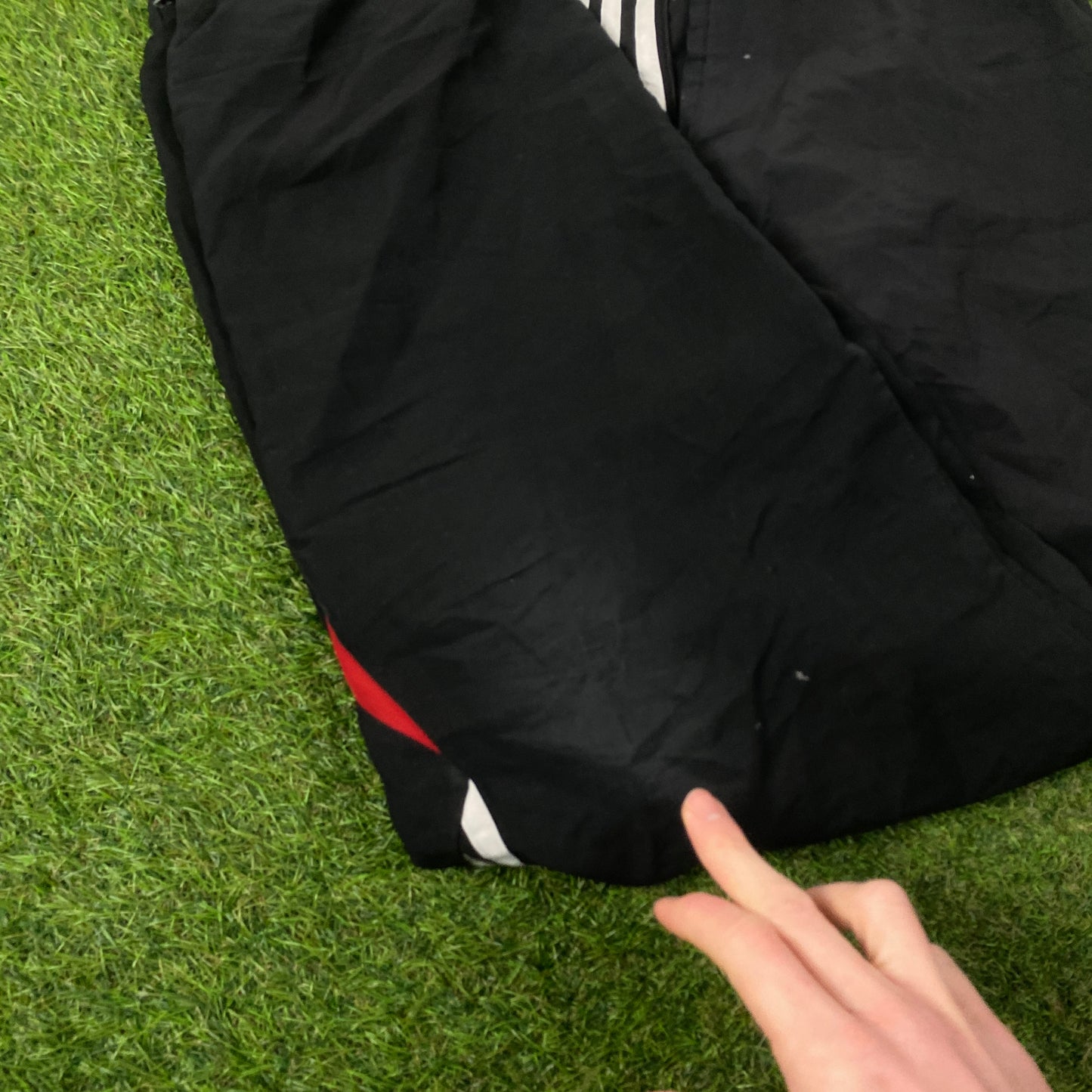 00s Adidas Piping Joggers Black Medium