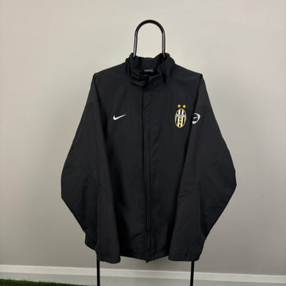 00s Nike Juventus Windbreaker Jacket Black XL