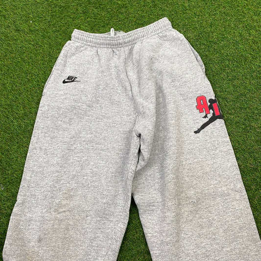 90s Nike Air Cotton Joggers Grey XS
