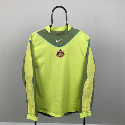 00s Nike Sunderland Football Sweatshirt Green Small