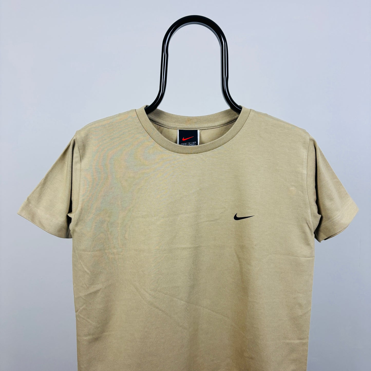 00s Nike Swoosh T-Shirt Brown Women’s Medium
