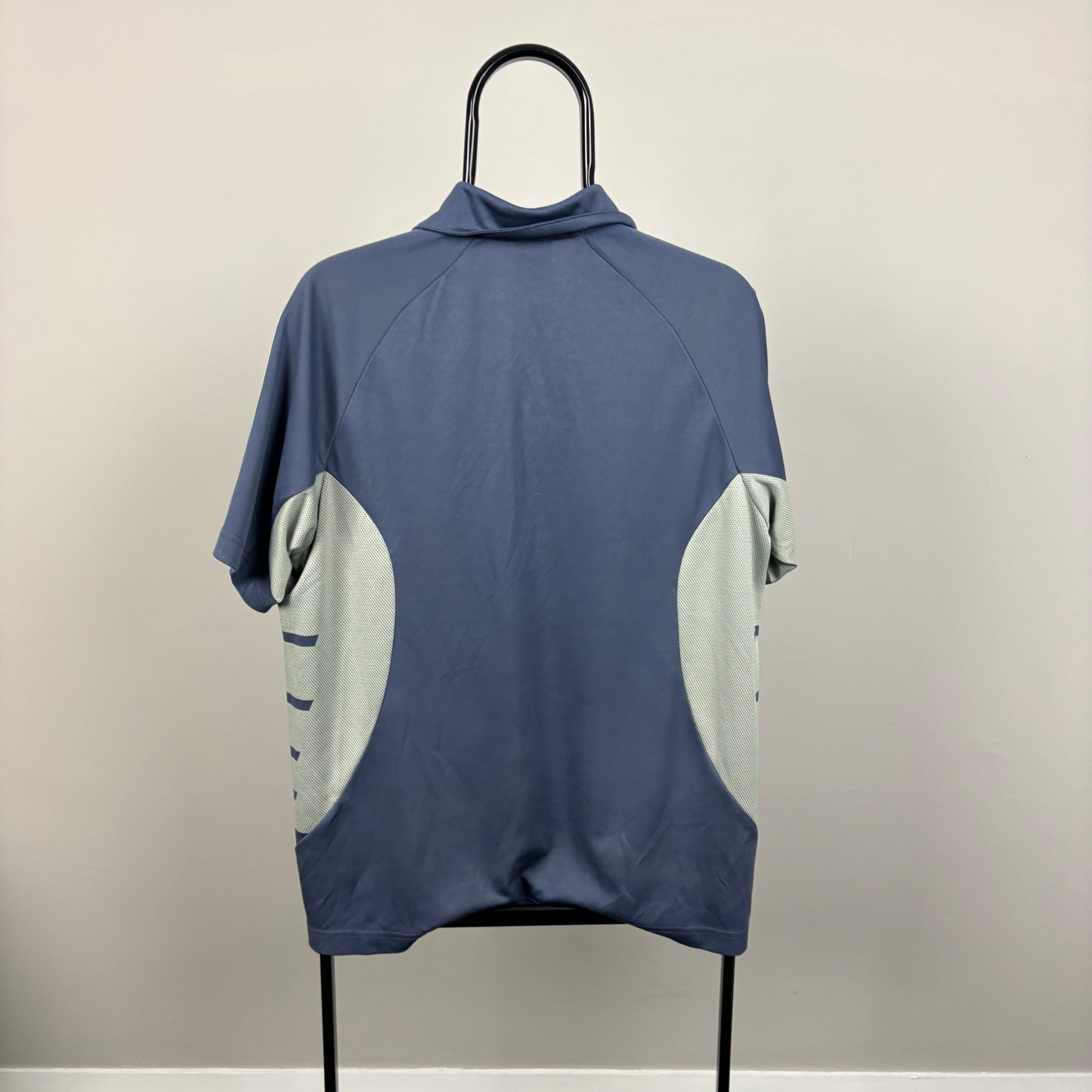00s Nike Golf Polo Shirt T-Shirt Blue Large