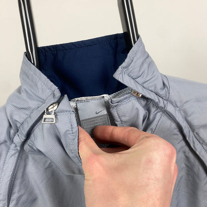 00s Nike Air Max Windbreaker Jacket Grey Small