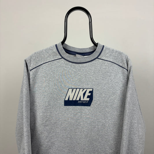 00s Nike Sweatshirt Grey XS
