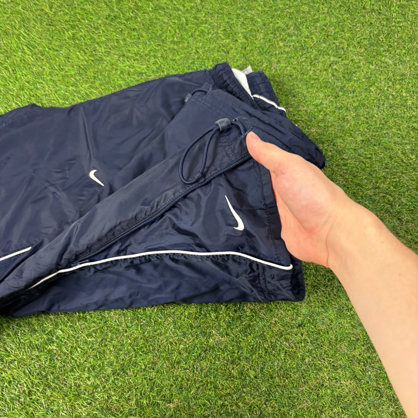 00s Nike Piping Joggers Blue Medium