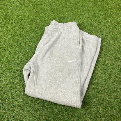 00s Nike Cotton Joggers Grey Medium