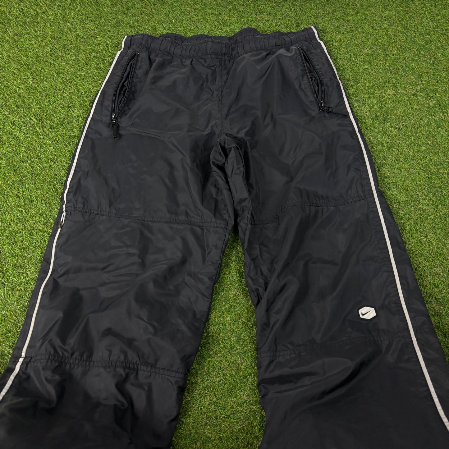 00s Nike Tn Hex Piping Joggers Black Small