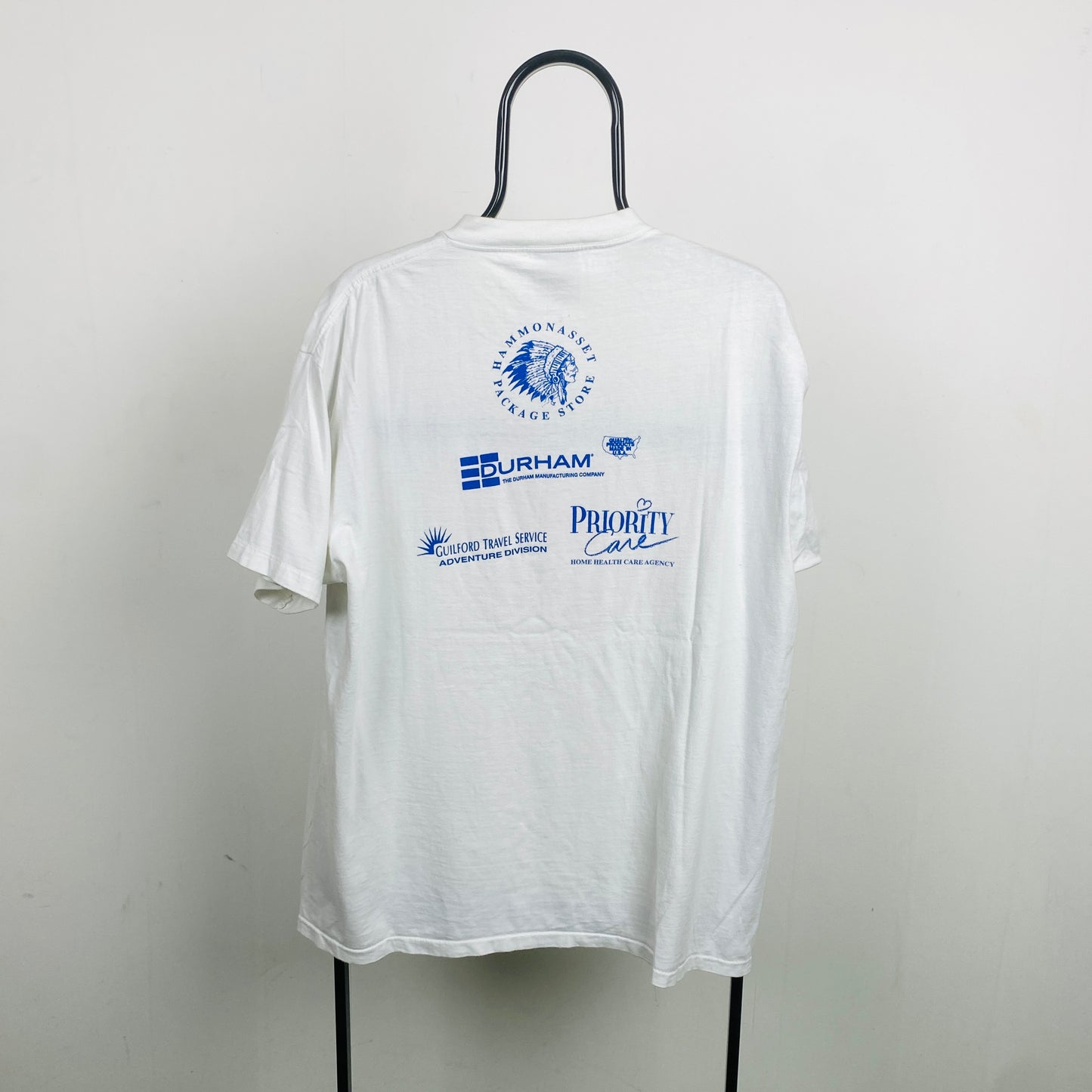 90s Nike Marathon T-Shirt White XL