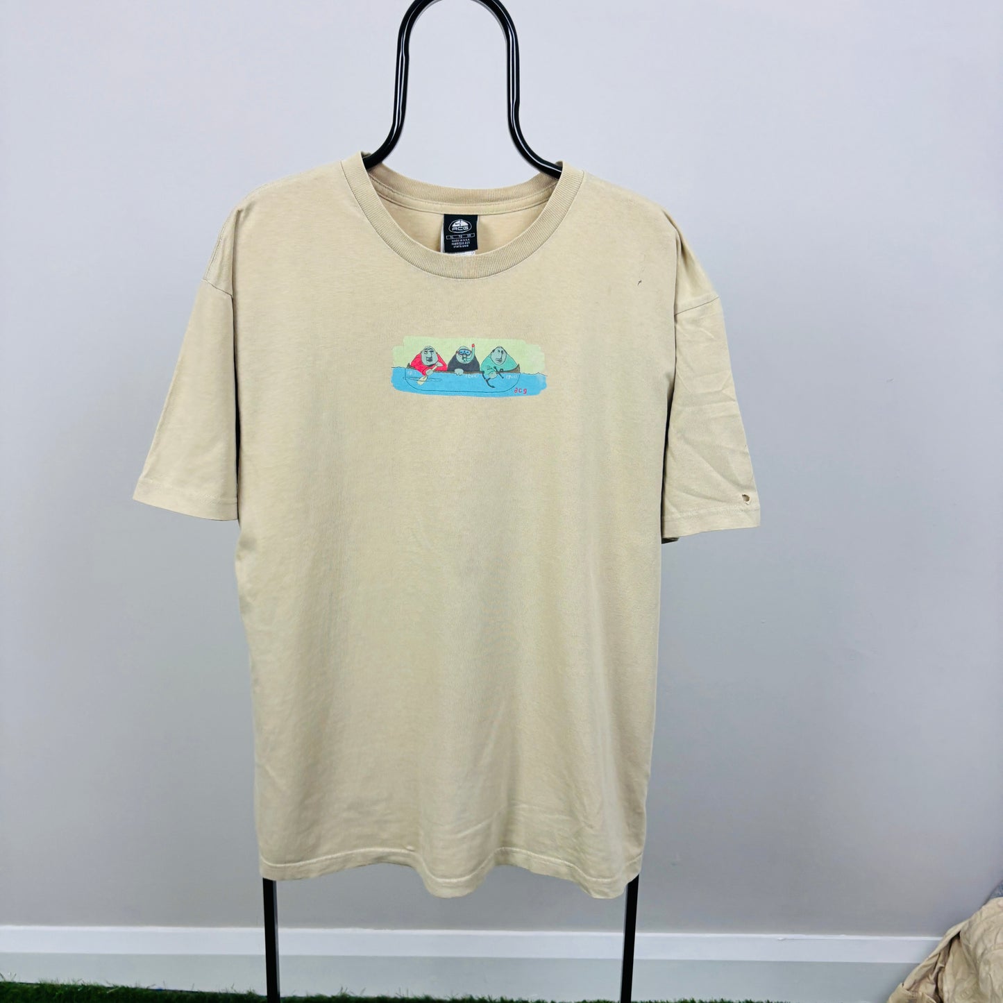 90s Nike ACG Al Carl Gus T-Shirt Brown XL