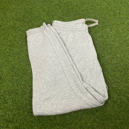 00s Nike Cotton Joggers Grey Medium