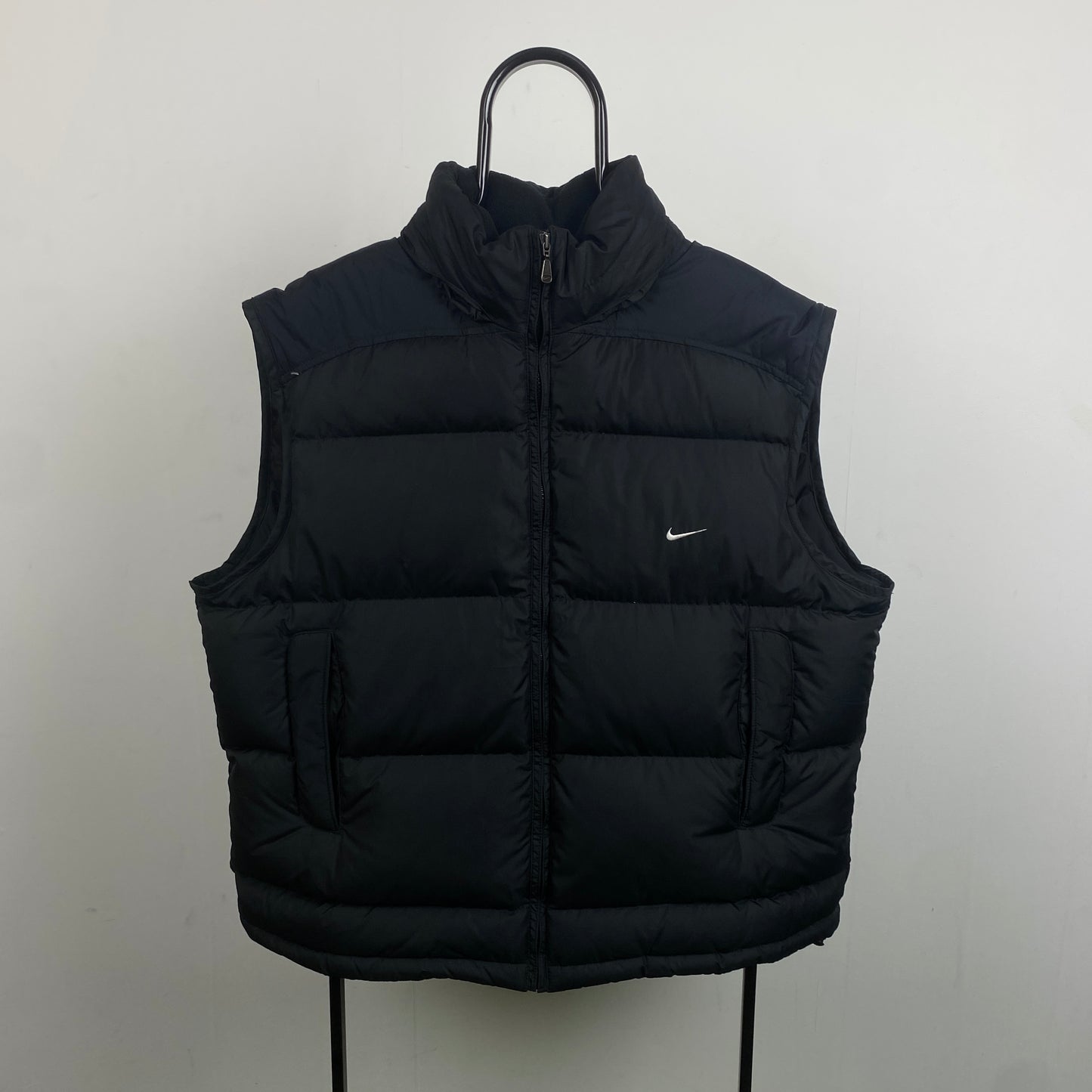 00s Nike Puffer Gilet Jacket Black XL