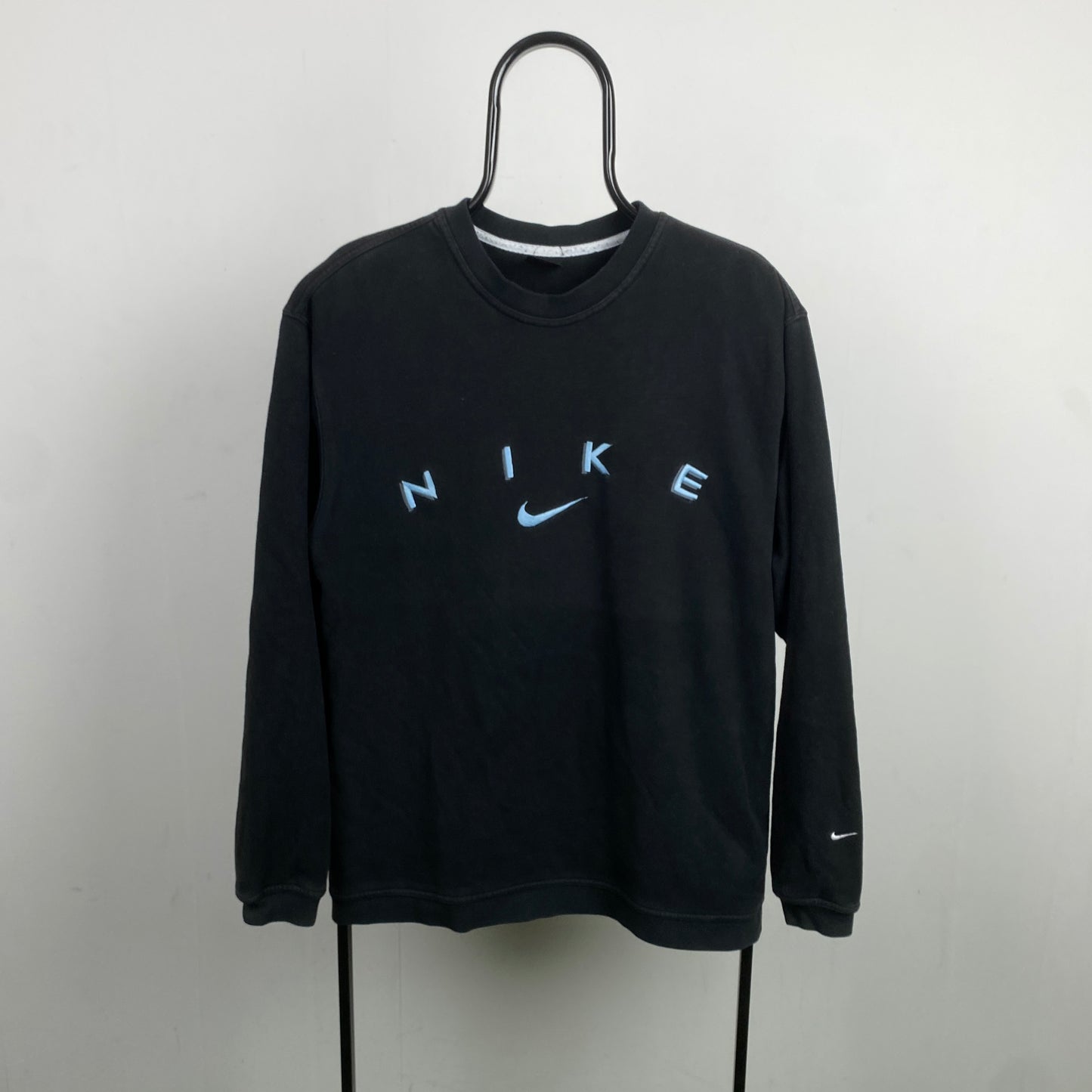 90s Nike Sweatshirt Black Medium