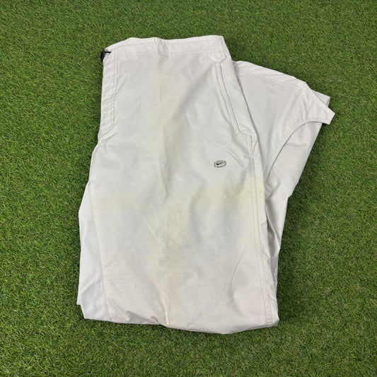 00s Nike Fleece Lined Joggers Grey XL