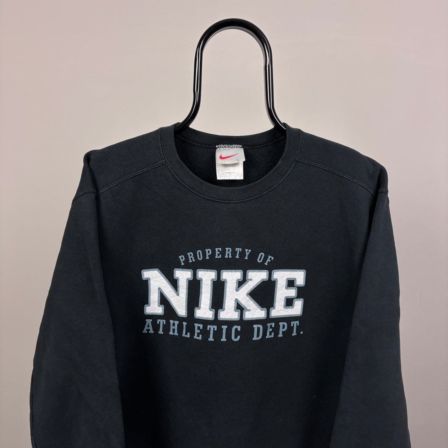 90s Nike Sweatshirt Black Large