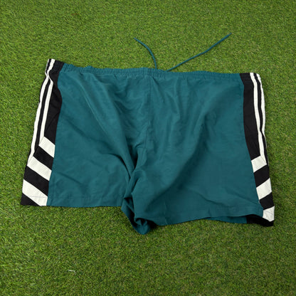 90s Adidas Shorts Green XL