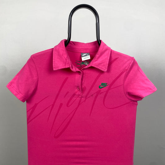 00s Nike Polo Shirt T-Shirt Pink Women’s Large