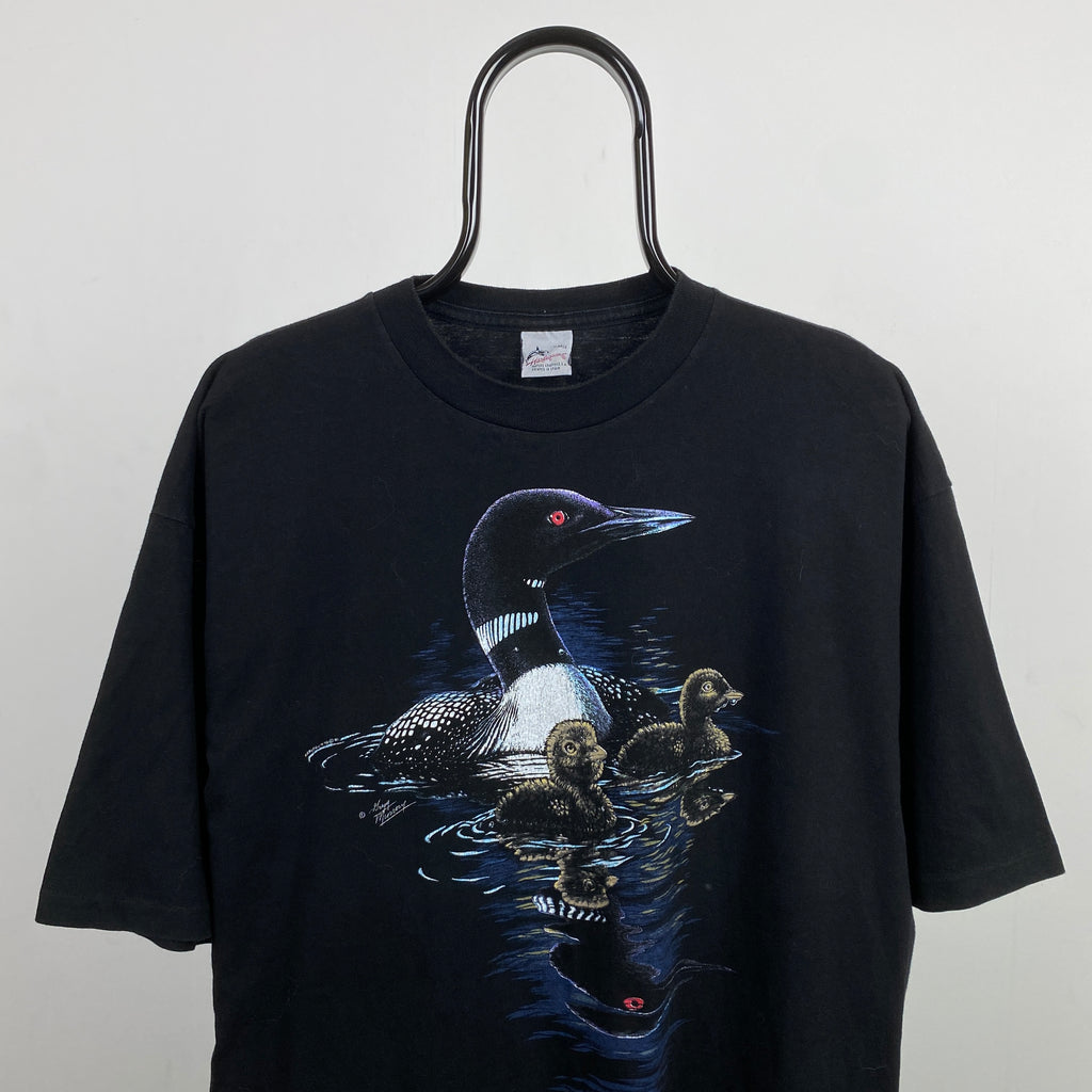 Retro Duck T-Shirt Black XL