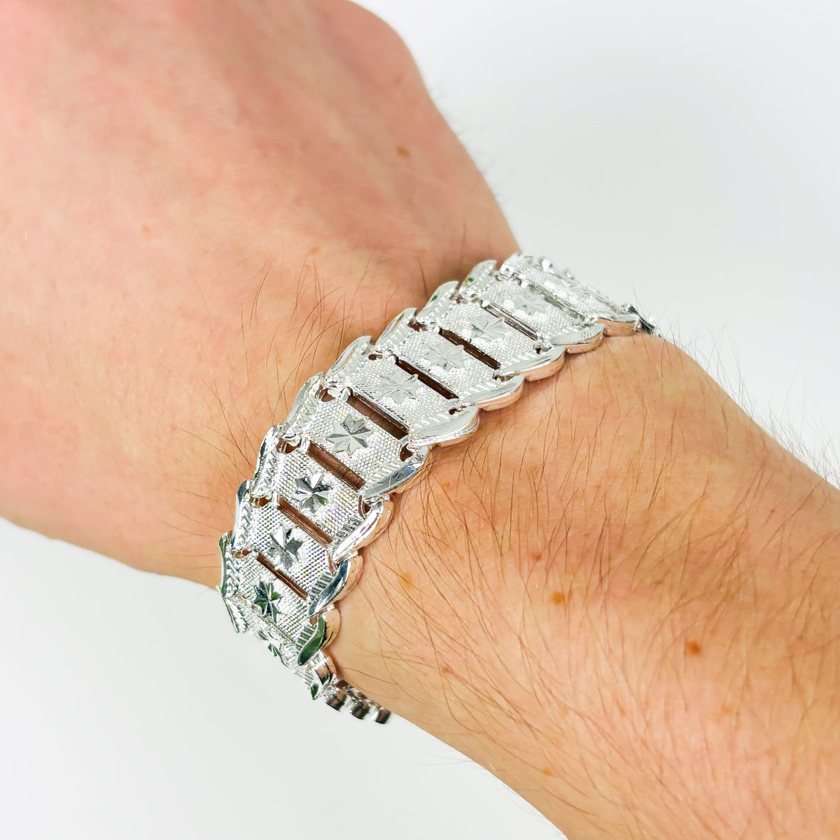 Dazzle Link Bracelet .925 Silver