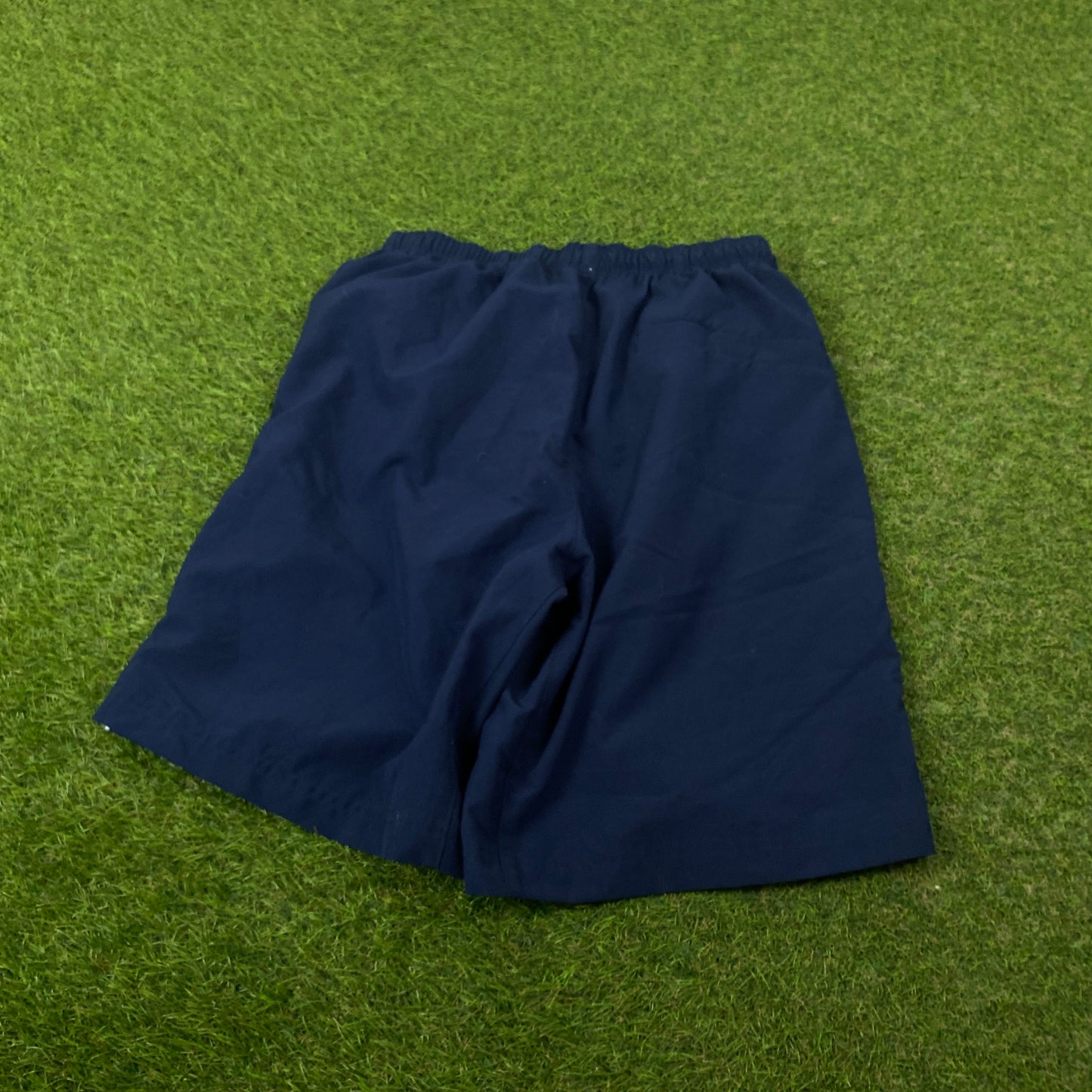 00s Nike Piping Shorts Blue Small