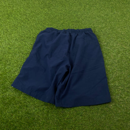 00s Nike Piping Shorts Blue Small