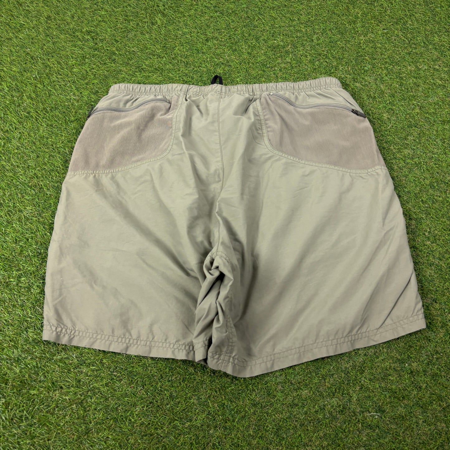 00s Nike ACG Zip Pocket Shorts Green Large