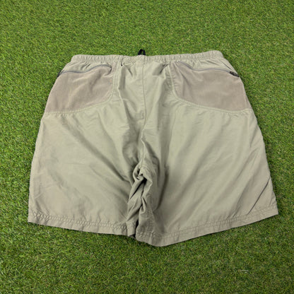 00s Nike ACG Zip Pocket Shorts Green Large
