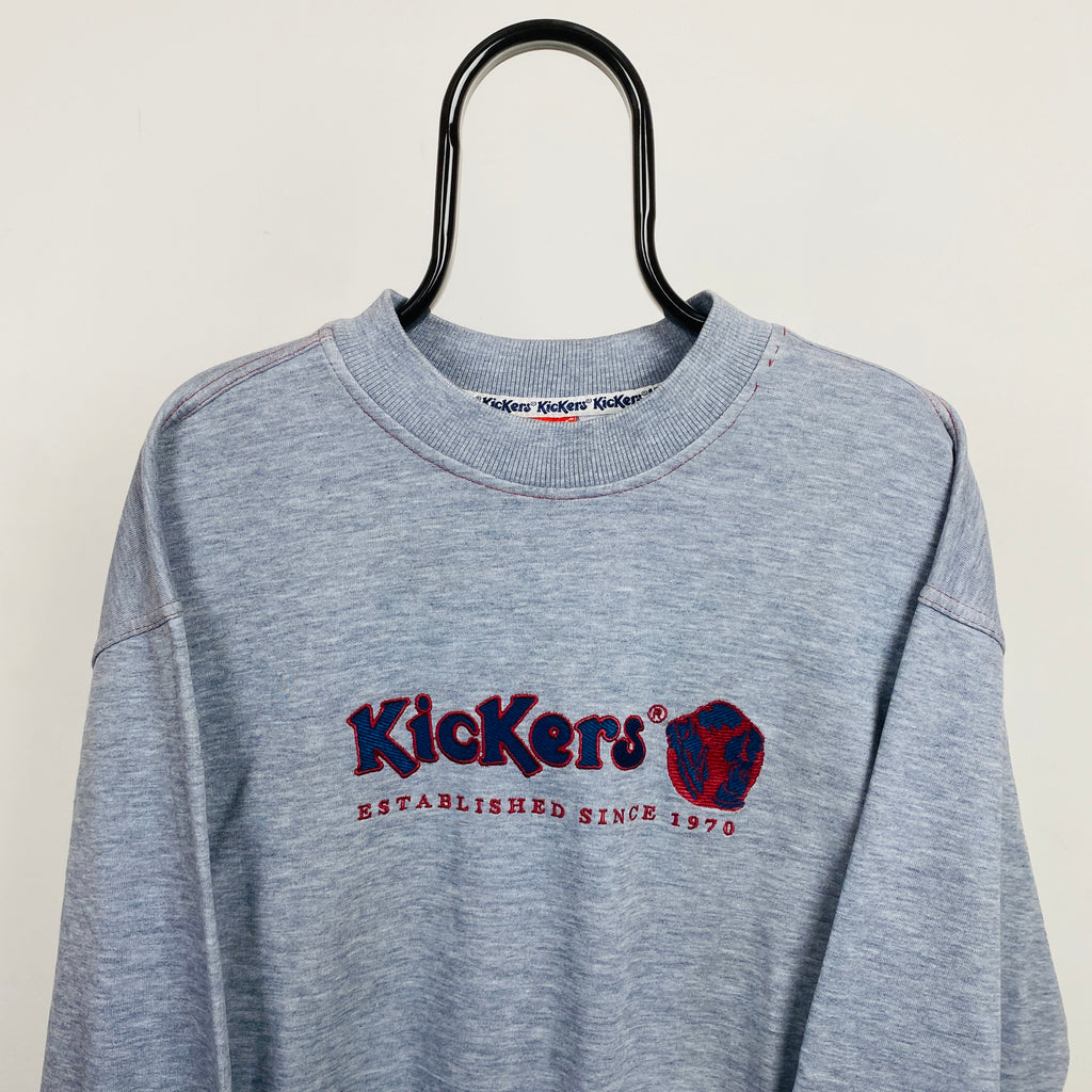 Retro Kickers Sweatshirt Grey Large