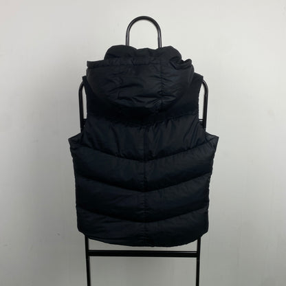 00s Nike Puffer Gilet Jacket Black Medium