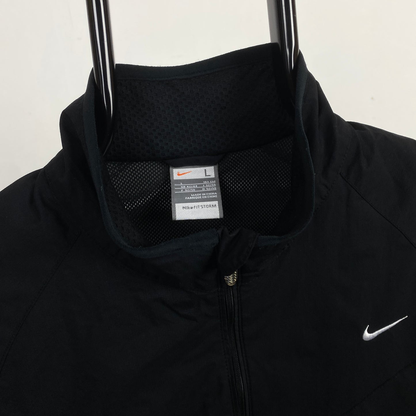 00s Nike Piping Waterproof Coat Jacket Black Large